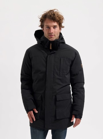 TRAVELIN' Parka "Rasmus" zwart