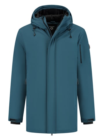 TRAVELIN' Tussenjas "Ribe" turquoise