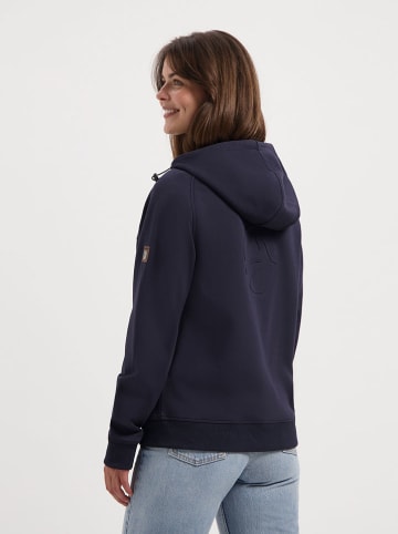 TRAVELIN' Sweatvest donkerblauw