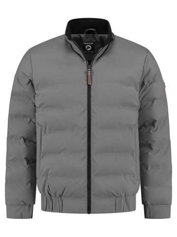 TRAVELIN' Steppjacke "Valter" in Grau
