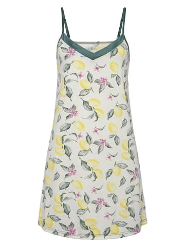 LASCANA Negligé in Hellgrau/ Grün