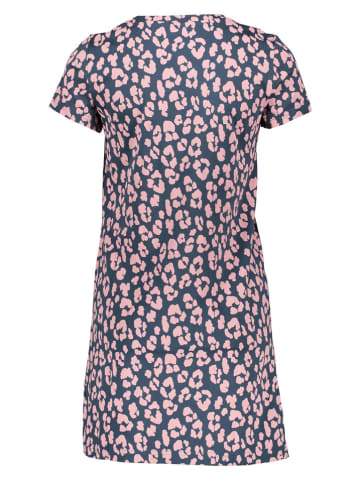 VIVANCE DREAMS 2-delige set: nachthemden lichtroze/donkerblauw