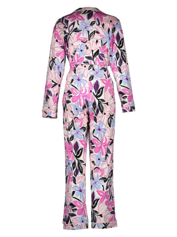 LASCANA Pyjama lichtroze/lichtblauw/zwart