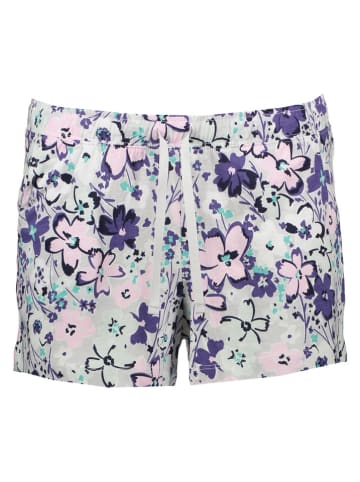 s.Oliver Pyjama-Shorts in Grau/ Lila/ Rosa
