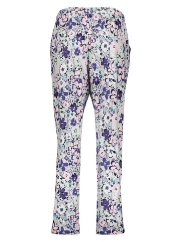 s.Oliver Pyjama-Hose in Grau/ Lila/ Rosa