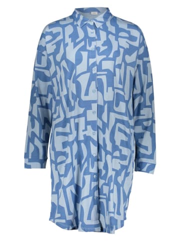 s.Oliver Nachthemd in Hellblau/ Blau