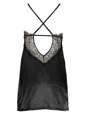 LASCANA Koszulka nocna w kolorze czarnym