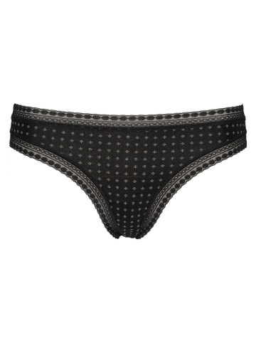 LASCANA 3er-Set: Strings in Schwarz/ Grau