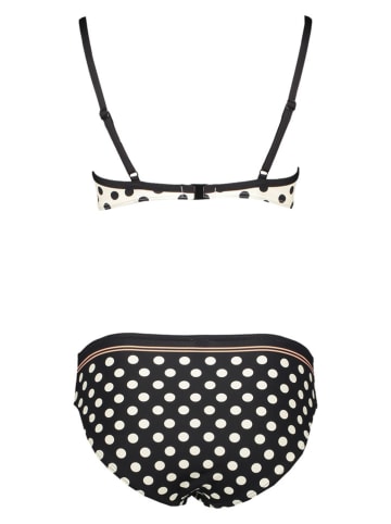 LASCANA Bikini crème/zwart