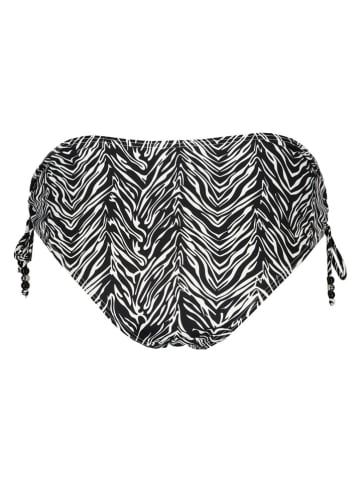 s.Oliver Bikini-Hose in Schwarz/ Weiß