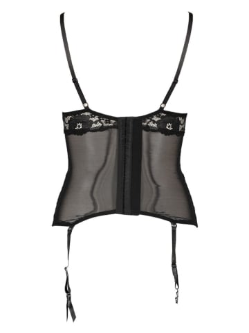 JETTE Corsage in Schwarz