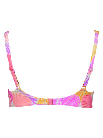 Sunseeker Bikini-Oberterteil in Lila/ Orange