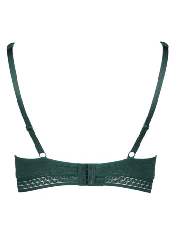 LASCANA Bügelloser BH in Dunkelgrün