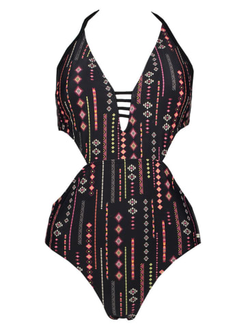 Buffalo Badpak zwart/roze