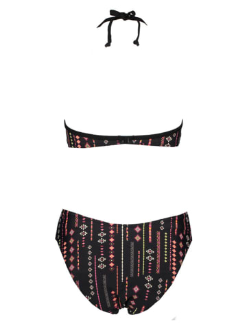 Buffalo Badeanzug in Schwarz/ Pink