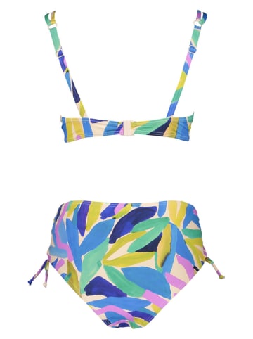 s.Oliver Bikini w kolorze niebiesko-turkusowo-jasnoróżowym