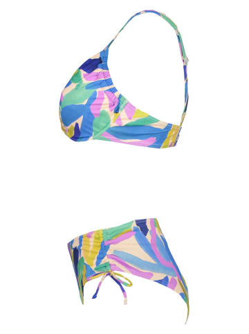 s.Oliver Bikini w kolorze niebiesko-turkusowo-jasnoróżowym