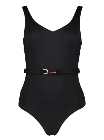 LASCANA Badeanzug in Schwarz