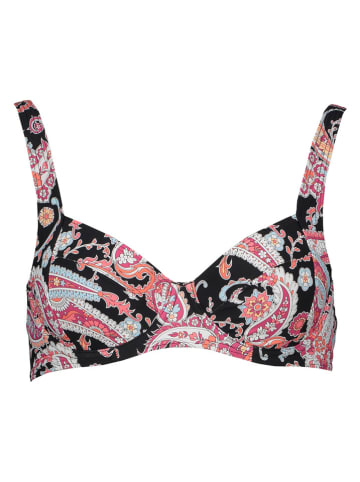 Sunseeker Biustonosz bikini w kolorze czarno-różowym
