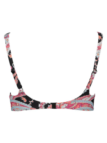 Sunseeker Biustonosz bikini w kolorze czarno-różowym