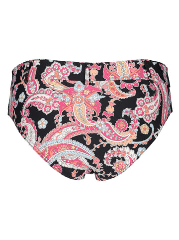 Sunseeker Bikini-Hose in Schwarz/ Pink