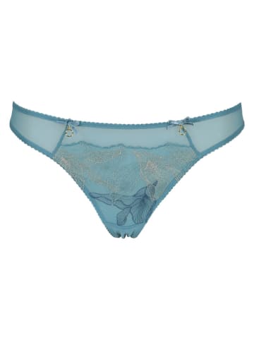 LASCANA Stringi w kolorze błękitnym