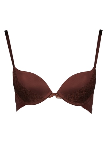 s.Oliver Biustonosz push-up w kolorze brązowym