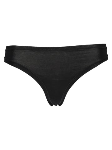 LASCANA 4er-Set: Strings in Schwarz/ Hellbraun