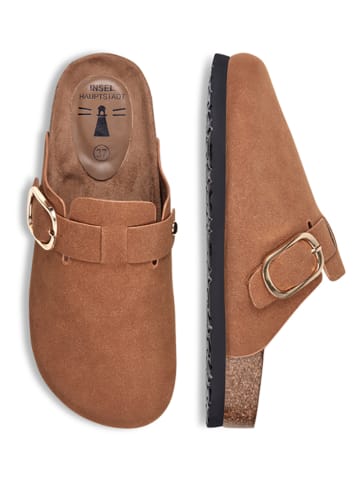 Inselhauptstadt Clogs lichtbruin