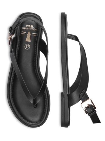 Inselhauptstadt Teensandalen zwart