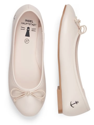 Inselhauptstadt Ballerinas in Beige