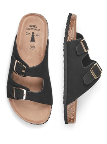 Inselhauptstadt Slippers zwart