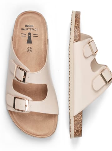 Inselhauptstadt Slippers beige
