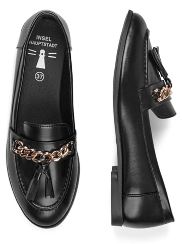 Inselhauptstadt Mokasyny w kolorze czarnym