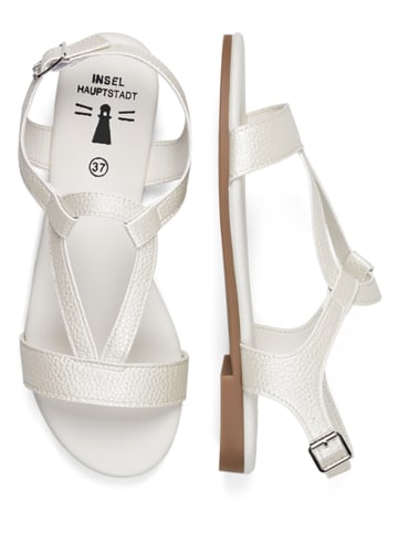 Inselhauptstadt Sandalen wit