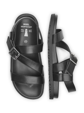 Inselhauptstadt Sandalen in Schwarz