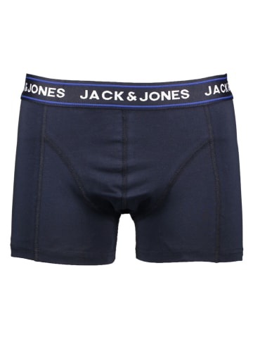Jack & Jones 5-delige set: boxershorts "Chector Solid" rood/donkerblauw/grijs