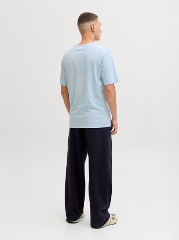 Jack & Jones Koszulka "Logo" w kolorze błękitnym