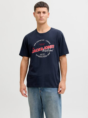 Jack & Jones Shirt "Logo" donkerblauw