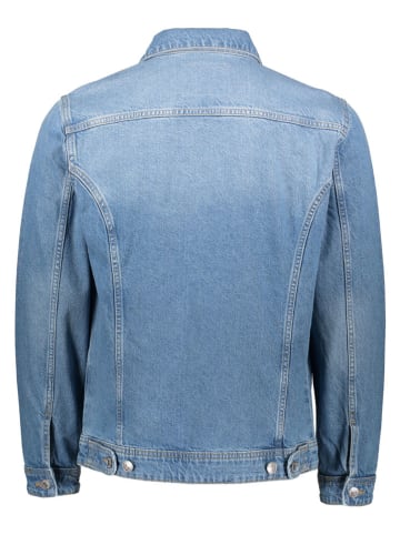 Jack & Jones Kurtka dżinsowa "Jean" w kolorze błękitnym