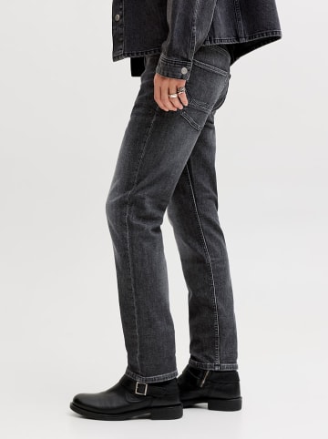 Jack & Jones Spijkerbroek "Clark" - slim fit - antraciet