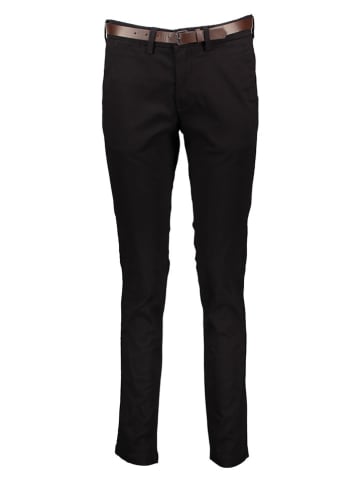 Jack & Jones Spodnie chino "Pstmarco" w kolorze czarnym