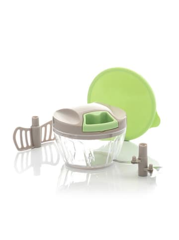 InnovaGoods Mini-Zerkleinerer in Grau - (H)9,5 x Ø 12,5 cm