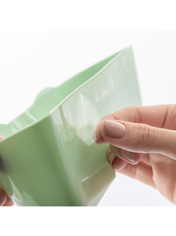 InnovaGoods 4er-Set: Schuhhalter in Grau/ Grün - (B)9 x (H)26 x (T)10 cm