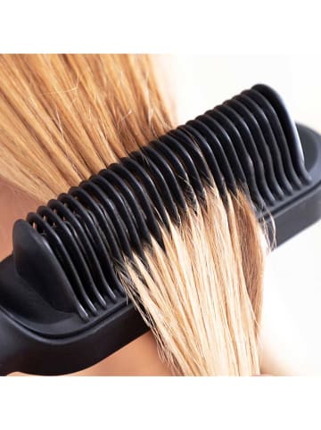 InnovaGoods Glättungsbürste in Schwarz - (L)27 cm