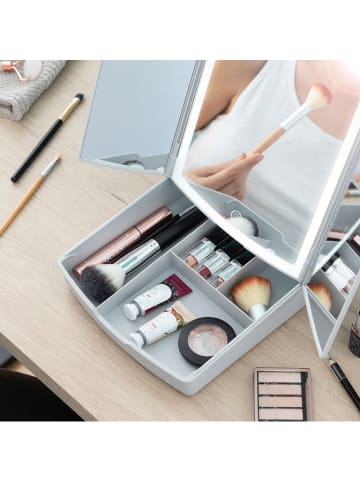 InnovaGoods Składane lusterko LED 3w1 - 38,5 x 33,5 x 29 cm