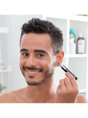 InnovaGoods Haartrimmer in Schwarz - (H)11,3 x Ø 1,4 cm