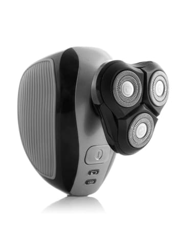 InnovaGoods Rasierer in Schwarz mit Zubehör - (B)8 x (T)7,1 cm