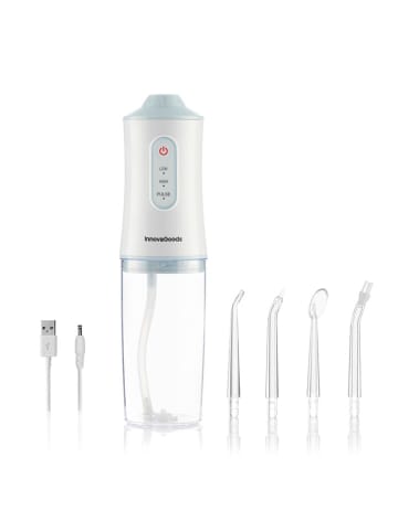 InnovaGoods Irygator w kolorze błękitno-białym do zębów - 220 ml