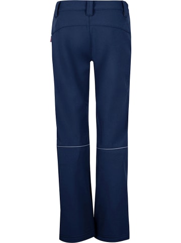 Trollkids Softshellbroek "Hemsedal" blauw/roze